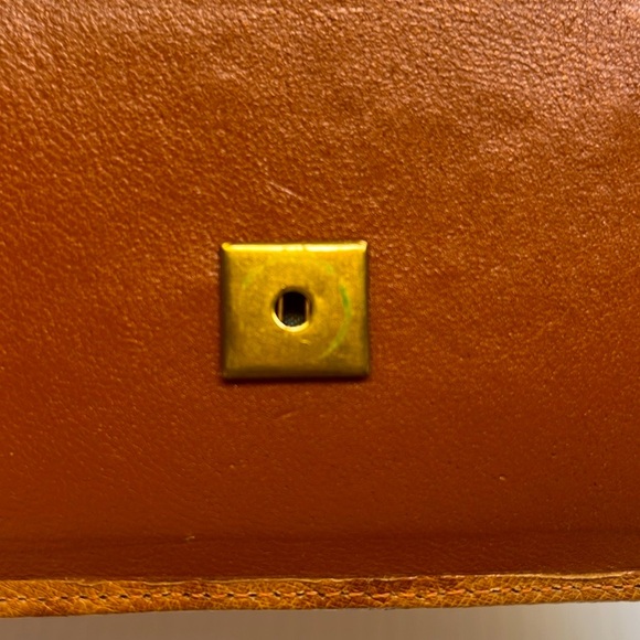 Vintage Corbeau Ostrich Tan Leather Wallet - Picture 12 of 12